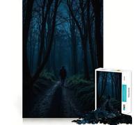 Puzzle da 1000 pezzi "Il Bosco dei Sussurri" per adolescenti, gioco di logica stimolante, rilassante, con bordi chiari, ideale come sorpresa di compleanno 38x52cm
