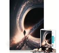 Puzzle da 1000 pezzi "Il Buco Nero" per adolescenti, ideale per esercitare la mente, creare legami e trascorrere del tempo di qualità, con taglio di precisione e pezzi da collezione 50x75cm