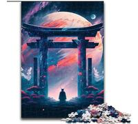 Puzzle da 1000 pezzi "Il cancello dell'aldilà" in legno, regalo per uomini e donne, per occasioni quotidiane e speciali, 50x75cm, decorazione fai da te, regalo per le feste che stimola il cervello