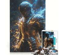 Puzzle da 1000 pezzi "Il Cavaliere della Nebbia" per ragazzi gioco rompicapo difficile e stimolante ideale come regalo per tutta la famiglia 50x75cm