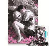 Puzzle da 1000 pezzi "Il Cavaliere Dormiente" per adolescenti, gioco di logica, leggero e rilassante, taglio preciso, regalo classico 50x75cm