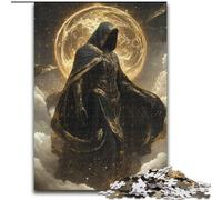 Puzzle da 1000 pezzi Il cavaliere oscuro Puzzle da 1000 pezzi Regalo di Natale per adolescenti Riduzione dello stress fantastico per la famiglia (dimensioni 26x38cm)