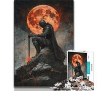 Puzzle da 1000 pezzi "Il cavaliere solitario" per adulti e adolescenti, sfida difficile e antistress, ideale come regalo per tutta la famiglia (50x75cm)