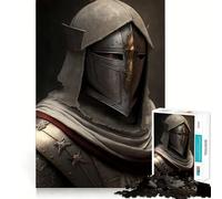 Puzzle da 1000 pezzi Il Cavaliere Templare per ragazzi, stimola la memoria, rilassa e migliora la concentrazione Bordo preciso 38x52cm