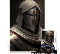 Puzzle da 1000 pezzi Il Cavaliere Templare per ragazzi, stimola la memoria, rilassa e migliora la concentrazione Bordo preciso 38x52cm