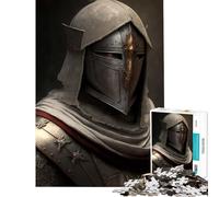 Puzzle da 1000 pezzi "Il Cavaliere Templare" sfida di intelligenza gioco avvincente regalo di compleanno regalo per il Secret Santa (dimensioni 50x75cm)