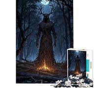 Puzzle da 1000 pezzi Il guardiano della foresta mistica Attività divertenti da fare a casa Sfida difficile gioco impossibile per ragazzi dai 14 anni in su (50x75cm)