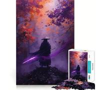 Puzzle da 1000 pezzi Il guardiano silenzioso della nebbia autunnale per adolescenti Migliora la memoria, rilassante e divertente Bordi netti 38x52cm