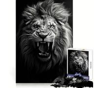 Puzzle da 1000 pezzi "Il Leone Nobile" per adulti, gioco di puzzle rilassante e divertente, taglio premium, regalo di compleanno 38x52cm
