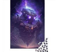 Puzzle da 1000 pezzi "Il mio robot e io" per adulti, puzzle per adulti, regalo di Halloween dai 14 anni in su, 1000 pezzi (75x50 cm)