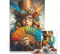 Puzzle da 1000 pezzi "Il Misterioso Splendore" giocattolo fai-da-te attività per famiglie con pezzi di forma casuale completamente ad incastro 50x75cm