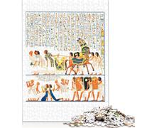 Puzzle da 1000 pezzi "Il muro di una tomba" Poster Puzzle per adulti Difficoltà Puzzle Giocattoli educativi Giochi Regali di Natale (38x26 cm)