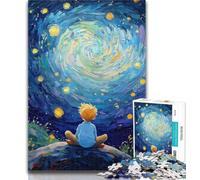 Puzzle da 1000 pezzi Il piccolo principe del cielo notturno Puzzle per adulti 1000 pezzi, decorazione da parete unica, regali di compleanno e Natale adatti per bambini di età compresa tra 26x38cm