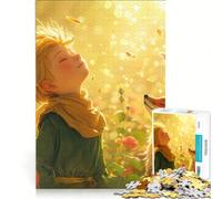 Puzzle da 1000 pezzi Il Piccolo Principe e la Volpe, gioco interattivo, allena la mente e la manualità, compleanno e Natale 50x75cm