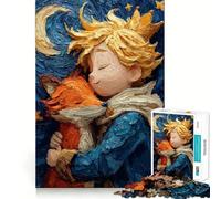 Puzzle da 1000 pezzi "Il Piccolo Principe e la Volpe" per adulti, gioco di logica e relax, ideale come regalo 50x75cm