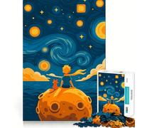 Puzzle da 1000 pezzi "Il Piccolo Principe e la Volpe" per ragazzi, gioco rompicapo per attività domestiche, taglio di alta qualità, articolo regalo di Babbo Natale 38x26cm