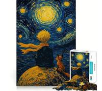 Puzzle da 1000 pezzi "Il Piccolo Principe e la Volpe" per ragazzi stimola la memoria, rilassante e divertente, con bordi precisi Un regalo perfetto 38x52cm