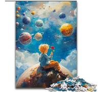 Puzzle da 1000 pezzi "Il Piccolo Principe" - Puzzle Planet 50x75cm - Regalo perfetto per familiari e amici, adatto dai 14 anni in su
