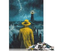 Puzzle da 1000 pezzi "Il potere del mare" per adulti, puzzle di carta, gioco educativo per bambini come regalo di Natale, 38x26 cm/1000 pezzi