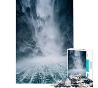 Puzzle da 1000 pezzi "Il potere dell'acqua" - Gioco educativo e coinvolgente per coltivare la pazienza l'arte l'analisi e la logica (dimensioni 38x26cm)