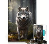 Puzzle da 1000 pezzi "Il predatore nella giungla" per adulti, rompicapo, gioco rilassante, taglio perfetto, regalo memorabile 38x52cm