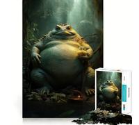 Puzzle da 1000 pezzi "Il Profeta Rospo" per adulti, gioco di logica, divertimento in casa, bordi precisi, oggetto da collezione 50x75cm