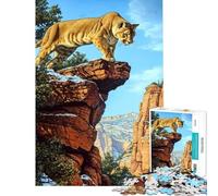 Puzzle da 1000 pezzi Il Re della Montagna per ragazzi e adulti giocattolo fai-da-te un'opera d'arte compleanno e Natale (dimensioni 38x26cm)