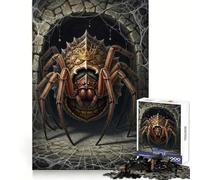 Puzzle da 1000 pezzi "Il Re Ragno nella Prigione" per adulti, gioco di logica stimolante, gioco di gruppo, bordi trasparenti, regalo perfetto 38x26cm