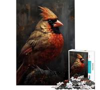 Puzzle da 1000 pezzi "Il Regno Mitico dei Cardinali" - Gioco avvincente per coltivare la pazienza pratico e divertente per tutta la famiglia ideale come regalo di compleanno (Dimensioni 38x26cm)