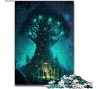 Puzzle da 1000 pezzi "Il richiamo dell'albero del mondo", puzzle impossibili per adulti, dimensioni 50x75cm, per feste, compleanni e serate di giochi in famiglia.