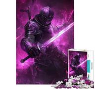 Puzzle da 1000 pezzi "Il Risplendido Cavaliere Oscuro" per adolescenti sfida di velocità manuale per compleanno e Natale giocattolo che crea dipendenza 38x52cm