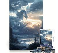 Puzzle da 1000 pezzi "Il risveglio dei draghi mitologici" per adulti, gioco di logica, rilassante e divertente, con tagli perfetti, regalo elegante (50x75cm)