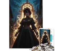Puzzle da 1000 pezzi "Il risveglio della strega di Chrono" sfida educativa gioco impegnativo per famiglie adatto a persone dai 14 anni in su (50x75cm)