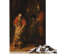 Puzzle da 1000 pezzi "Il ritorno del figliol prodigo", per adulti, difficoltà alta, giochi rilassanti, giocattolo, regalo di Halloween (75x50 cm)