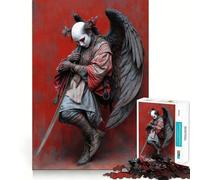 Puzzle da 1000 pezzi "Il Samurai Alato Caduto" per Adolescenti, Gioco Intelligente e Rilassante, Montaggio di Modelli, Lista dei Desideri di Babbo Natale 38x52cm
