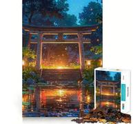 Puzzle da 1000 pezzi "Il Santuario della Notte" per adolescenti stimola la memoria, rilassante e divertente, con bordi precisi Un regalo perfetto 50x75cm
