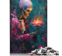 Puzzle da 1000 pezzi "Il senso della vita", puzzle per ragazzi e ragazze, difficoltà: puzzle per rilassarsi (38x26 cm)