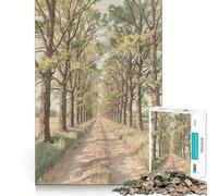 Puzzle da 1000 pezzi "Il Sentiero attraverso le Sentinelle" per adolescenti, gioco intelligente e rilassante, con schema di montaggio e lista dei desideri di Babbo Natale 38x26cm