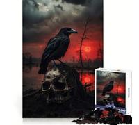 Puzzle da 1000 pezzi "Il silenzio della palude" per adulti, gioco di logica, per interni, taglio di precisione, regalo prezioso 50x75cm