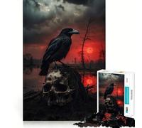 Puzzle da 1000 pezzi "Il silenzio della palude" per adulti, gioco di logica, per interni, taglio di precisione, regalo prezioso 50x75cm