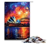 Puzzle da 1000 pezzi Il Teatro dell'Opera di Sydney è circondato da puzzle per adulti gioco educativo in legno da 1000 pezzi