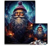 Puzzle da 1000 pezzi Il vecchio nella notte silenziosa Puzzle in legno perfetti per adolescenti Rompicapo per creare legami familiari e regalo fai da te per la casa 1000 pezzi (75x50cm)