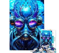 Puzzle da 1000 pezzi Il Viaggiatore Cosmico Puzzle per adulti antistress gioco di analisi e logica ideale come regalo per tutta la famiglia (dimensioni 50x75cm)