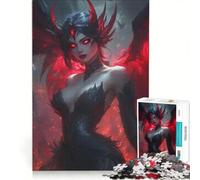 Puzzle da 1000 pezzi "Imperatrice Infernale", Gioco Impossibile, Attività Divertenti da Fare a Casa, Collezione d'Artisti, Belle Arti 50x75cm