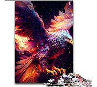 Puzzle da 1000 pezzi in cartone raffigurante la Fenice, per adulti, dimensioni 26x38cm, regalo per una sfida intellettuale, attività educativa per adolescenti