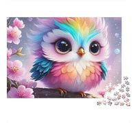 Puzzle da 1000 pezzi in cartone spesso "Amicizia nei giorni di pioggia" per chi cerca sollievo dallo stress, ideale per riunioni di Natale e decorazioni per la casa. Dimensioni: 75x50 cm.