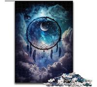 Puzzle da 1000 pezzi in legno, acchiappasogni magico, attività divertente da fare a casa, 50x75cm, gioco rompicapo per adolescenti, regalo perfetto per le feste