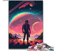 Puzzle da 1000 pezzi in legno alla scoperta di nuovi mondi, attività divertente da fare a casa, 50x75cm, gioco rompicapo per adolescenti, regalo perfetto per le feste