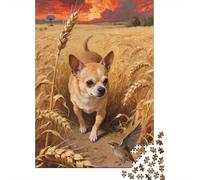 Puzzle Da 1000 Pezzi in Legno, Chihuahua, Esperienza Unica Di Gioco, Per Chi Ama Le Sfide, Includi La Tua Famiglia in Questa Avventura