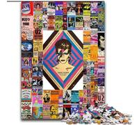 Puzzle da 1000 pezzi in legno con tema retrò, regalo perfetto per genitori, amanti e amici - età 14+, dimensioni 50x75cm, ideale per arredare la casa, allenare la mente e come regalo per le feste